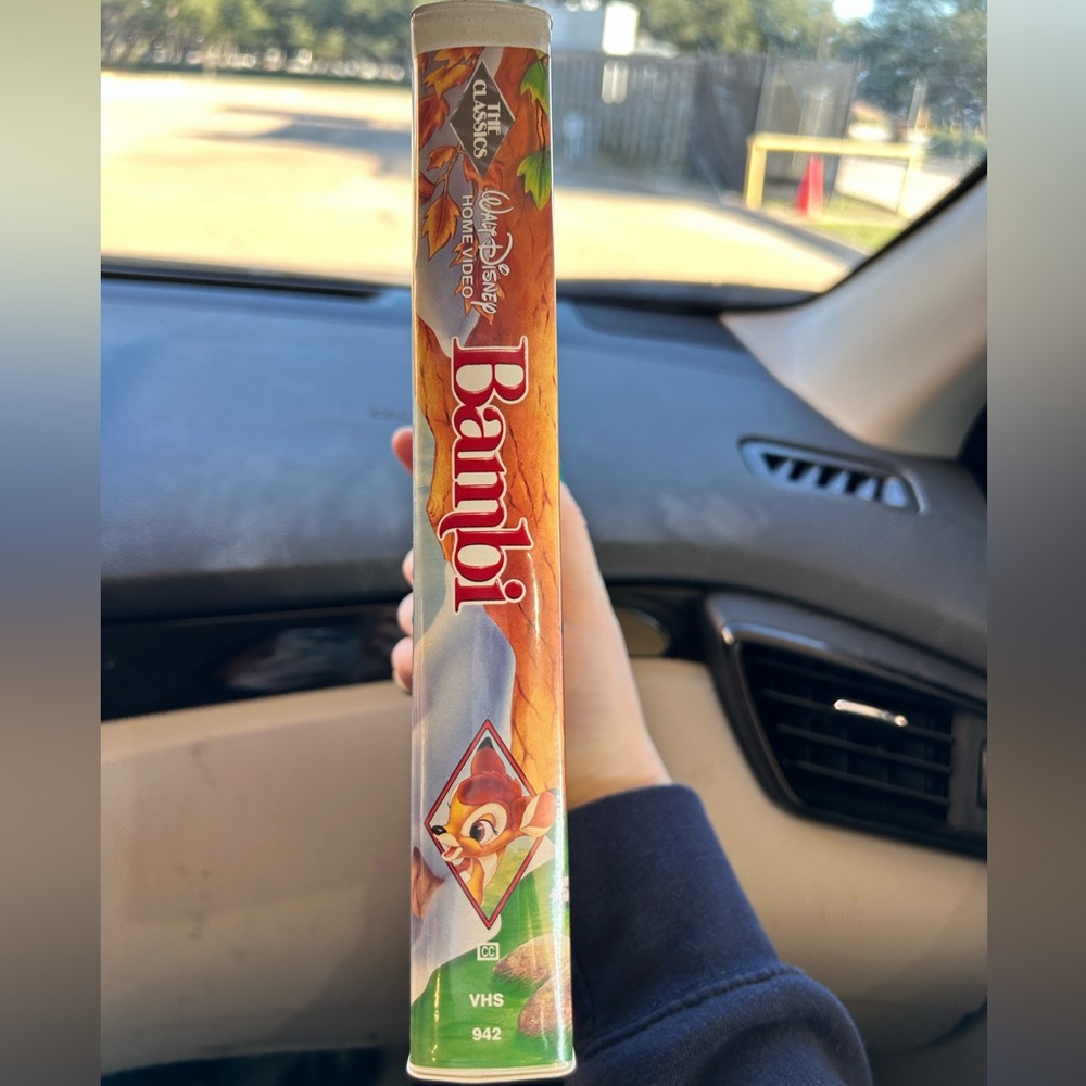 Black Diamond Edition Bambi VHS